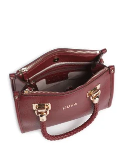 Manhattan S Handtasche Lederimitat wein