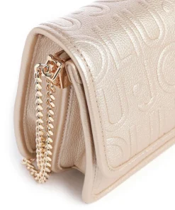 Manhattan S Schultertasche Lederimitat gold