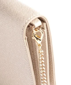 Manhattan Umhängetasche Lederimitat gold