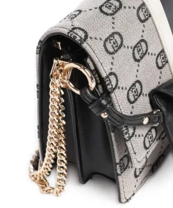 Manhattan Umhängetasche Polyester grau/schwarz