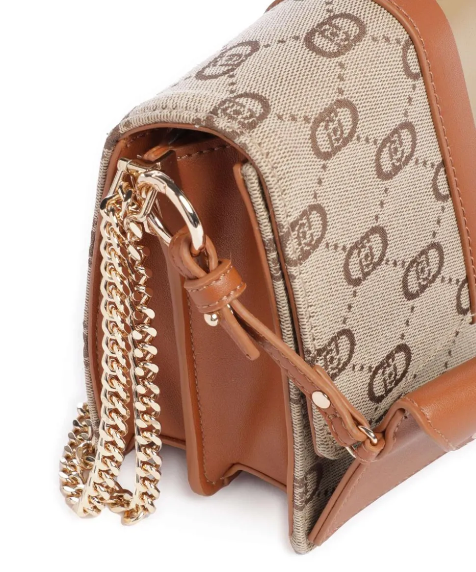 Manhattan Umhängetasche Polyester braun/beige