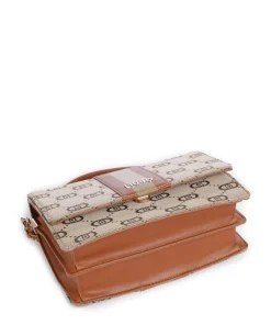 Manhattan Umhängetasche Polyester braun/beige