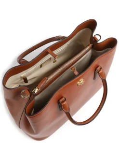 Marcy 36 Handtasche fein genarbtes Rindsleder tan