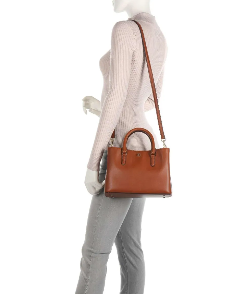 Marcy 26 Handtasche fein genarbtes Rindsleder cognac