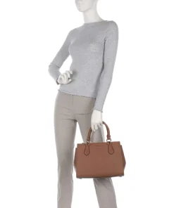 Marilyn Handtasche Saffiano-Rindsleder braun