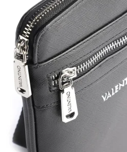 Marnier Umhängetasche Lederimitat schwarz