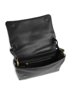 Marrisa Umhängetasche genarbtes Rindsleder schwarz