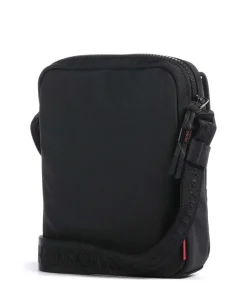 Marsel Umhängetasche recyceltes Polyamid schwarz