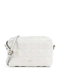 Maxi Cocco Kaia Umhängetasche geprägtes Rindsleder weiß