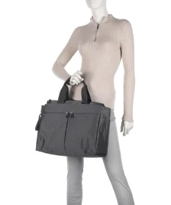 MD20 Handtasche Polyester dunkelgrau