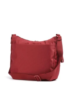 MD20 Schultertasche Polyester dunkelrot