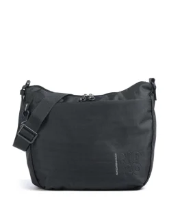 MD20 Schultertasche Polyester schwarz/blau