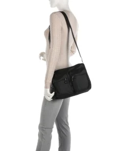 MD20 Umhängetasche Polyester schwarz