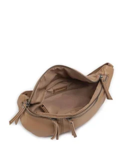 Me and My Bag Umhängetasche fein genarbtes Leder hellbraun