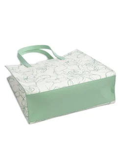 Meaicon Shopper Lederimitat weiß