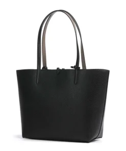 Medium Shopper Lederimitat schwarz