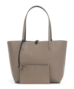 Medium Shopper Lederimitat schwarz