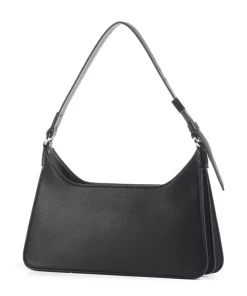 Mel 2.0 Schultertasche Lederimitat schwarz