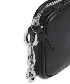 Mel Umhängetasche Lederimitat schwarz