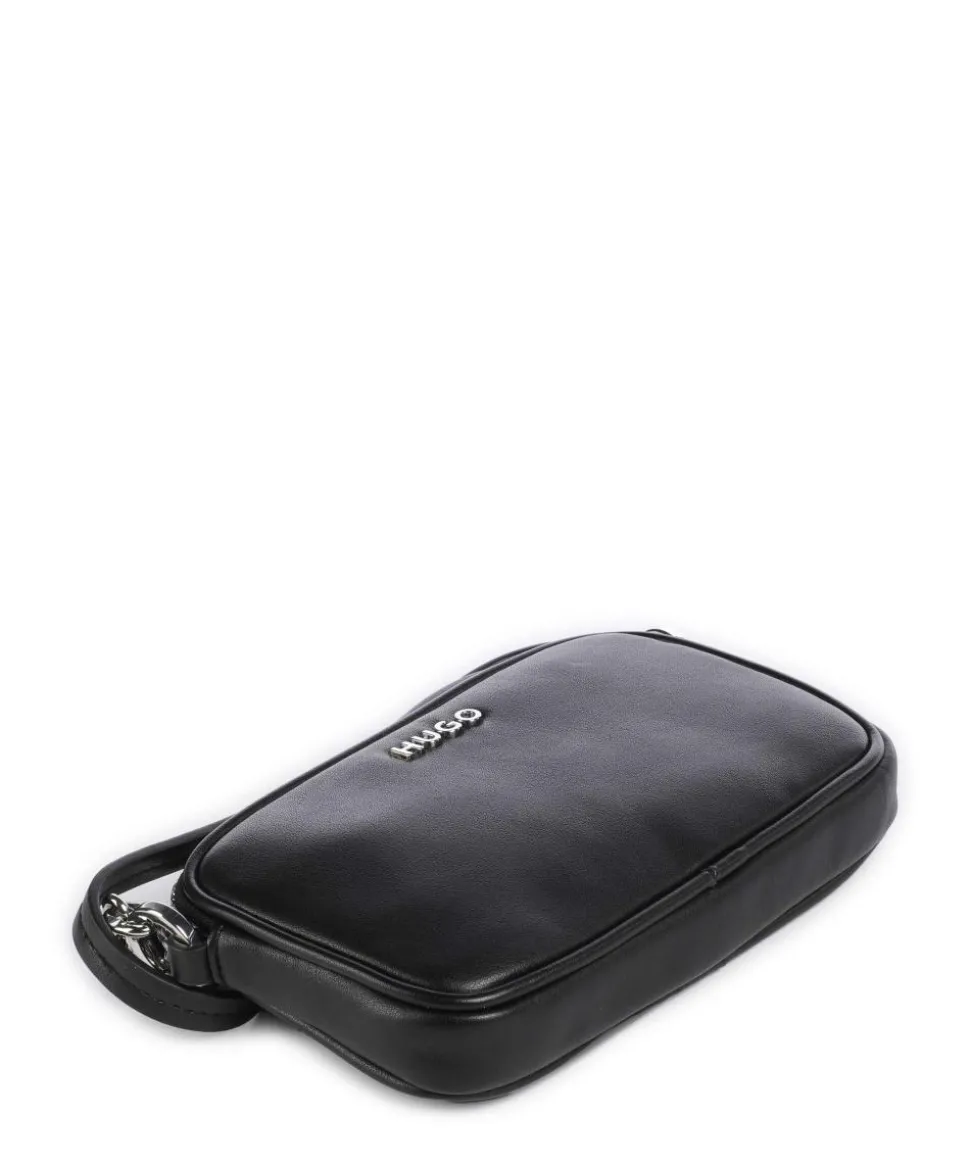 Mel Umhängetasche Lederimitat schwarz