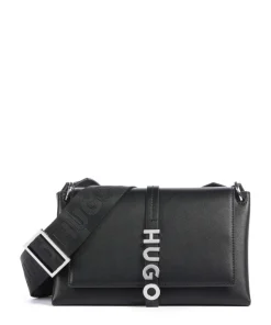 Mel Umhängetasche Lederimitat schwarz