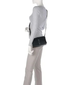 Mel Umhängetasche Lederimitat schwarz