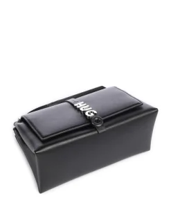 Mel Umhängetasche Lederimitat schwarz