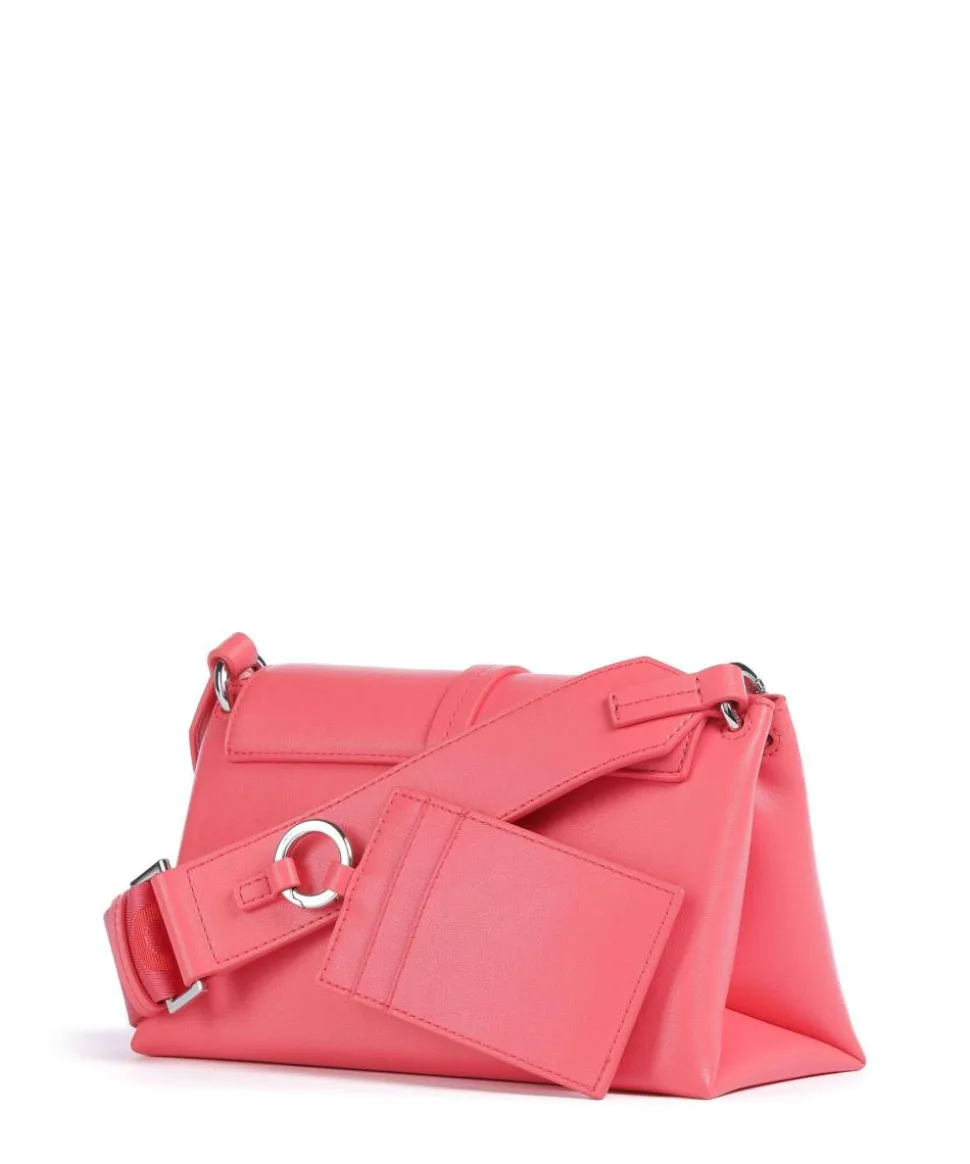 Mel Umhängetasche Lederimitat pink