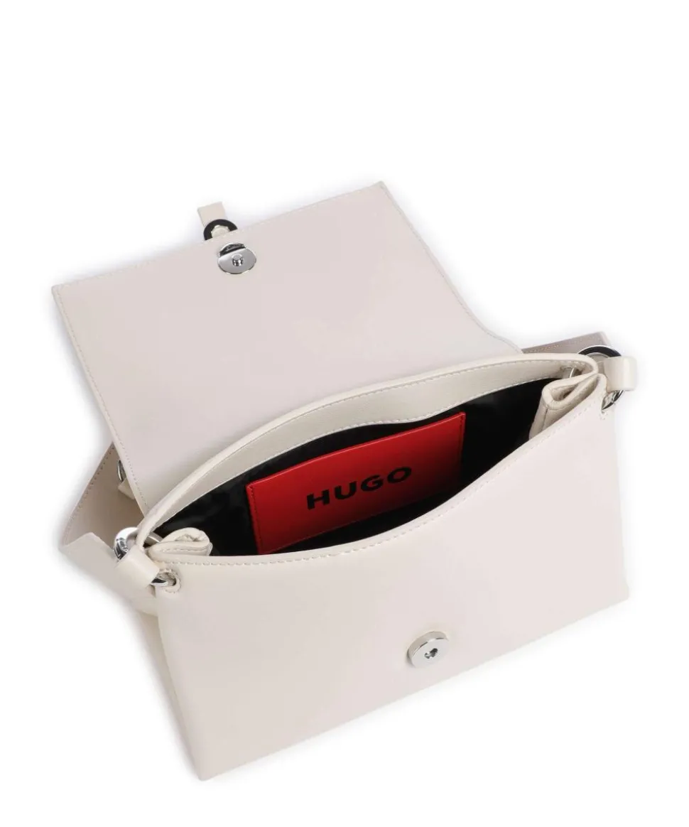 Mel Umhängetasche Lederimitat weiß