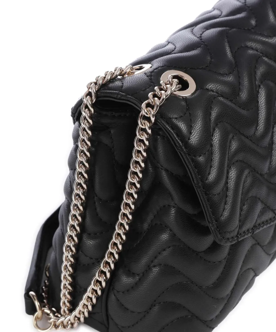 Melisandra Schultertasche Lederimitat schwarz