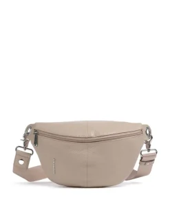 Mellow Leather Gürteltasche genarbtes Kalbsleder taupe