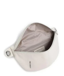 Mellow Leather Gürteltasche genarbtes Kalbsleder creme