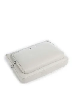 Mellow Leather Umhängetasche genarbtes Kalbsleder creme