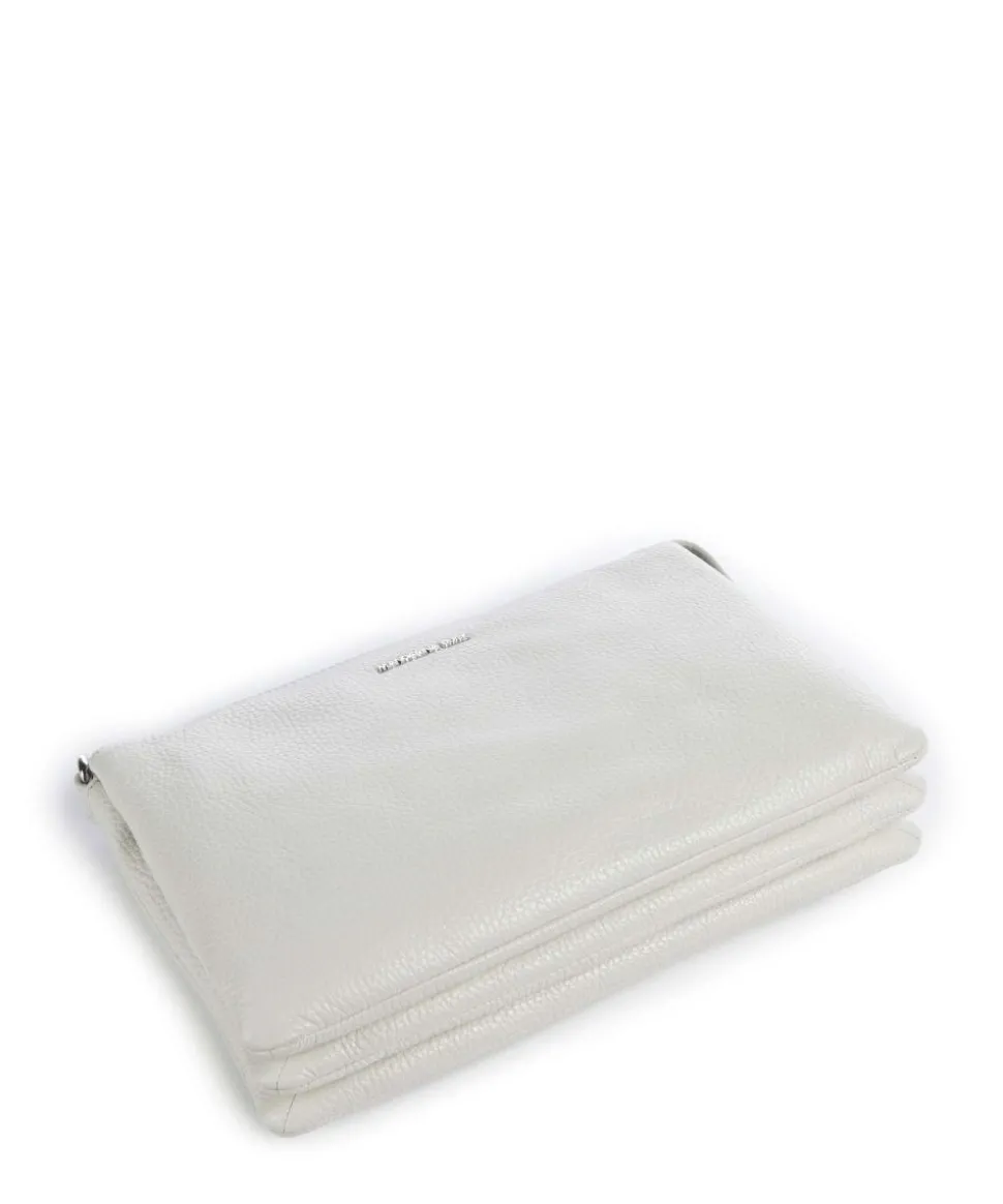 Mellow Leather Umhängetasche genarbtes Kalbsleder creme