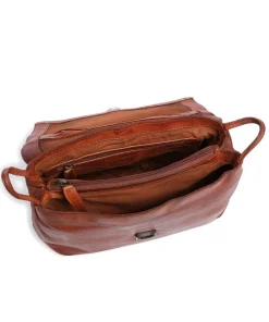 Melody Handtasche genarbtes Rindsleder cognac