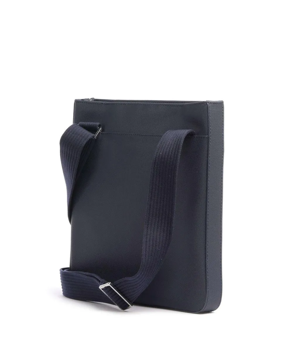 Mens Classic Umhängetasche Lederimitat navy