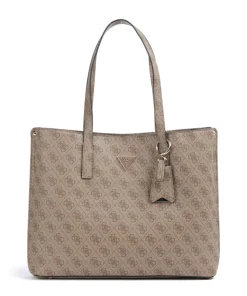 Meridian Shopper Lederimitat hellbraun