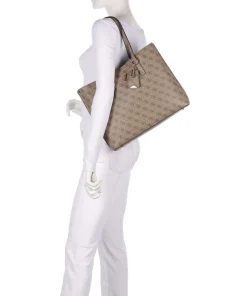 Meridian Shopper Lederimitat hellbraun