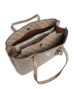 Meridian Shopper Lederimitat hellbraun