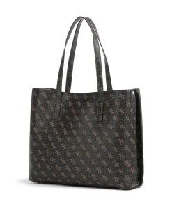 Meridian Shopper Lederimitat dunkelbraun