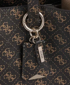 Meridian Shopper Lederimitat dunkelbraun