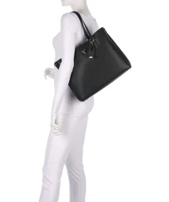 Meridian Shopper Lederimitat schwarz