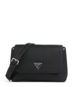 Meridian Umhängetasche Lederimitat schwarz