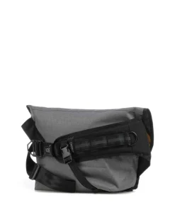 Metro Mini Kuriertasche Nylon, Plane grau