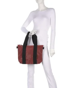 Micro Shopper Polyester, Polyurethane dunkelrot