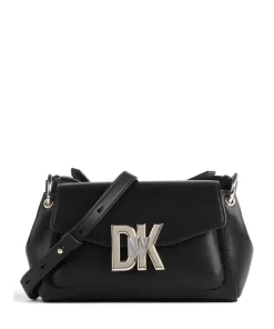 Milano Downtown Umhängetasche fein genarbtes Rindsleder schwarz