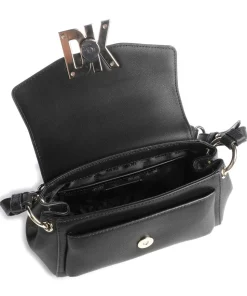 Milano Downtown Umhängetasche fein genarbtes Rindsleder schwarz