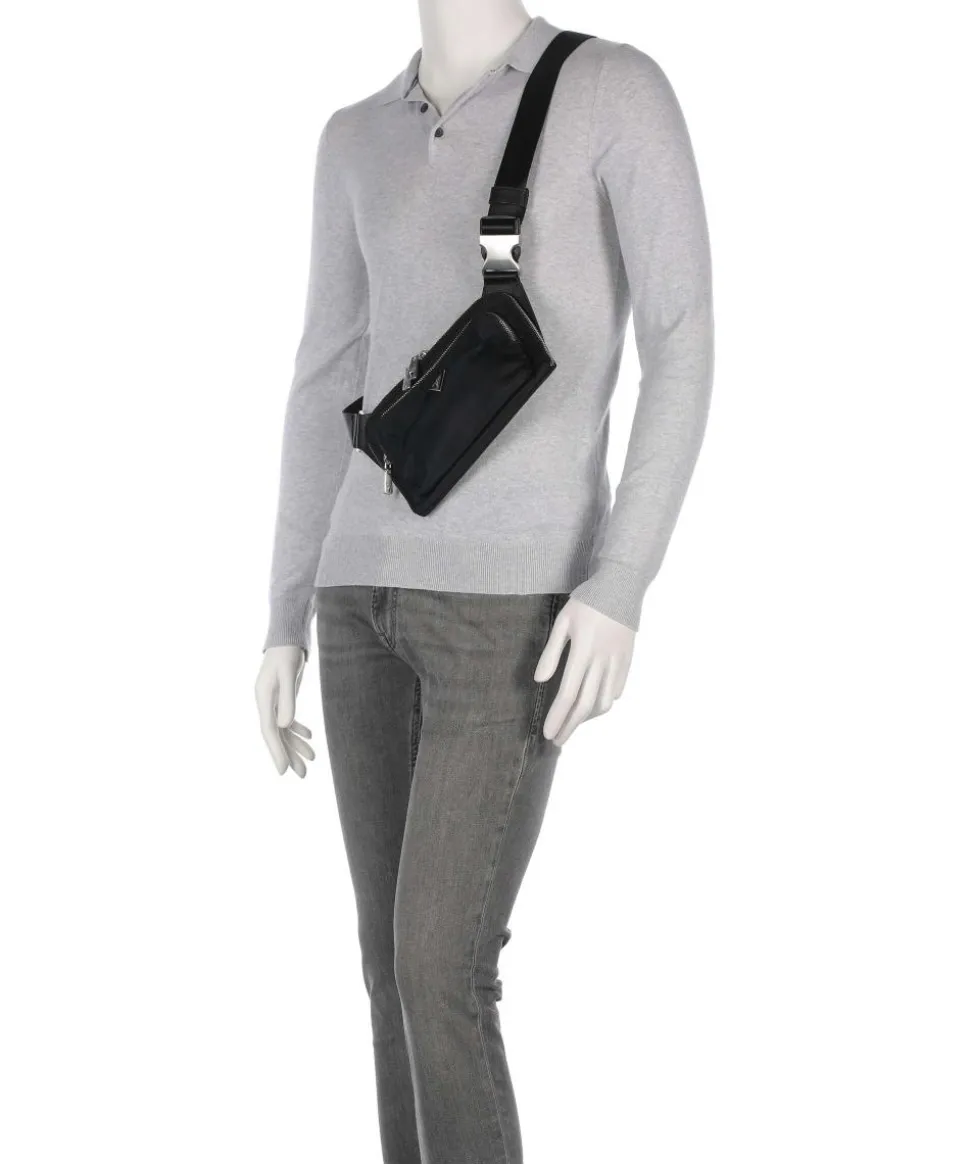 Milano Gürteltasche Polyamide schwarz