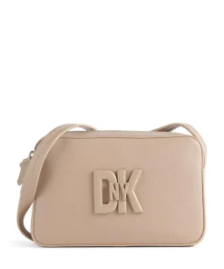 Milano Seventh Avenue Umhängetasche genarbtes Rindsleder beige