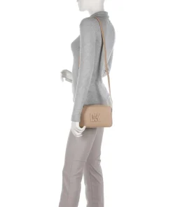 Milano Seventh Avenue Umhängetasche genarbtes Rindsleder beige